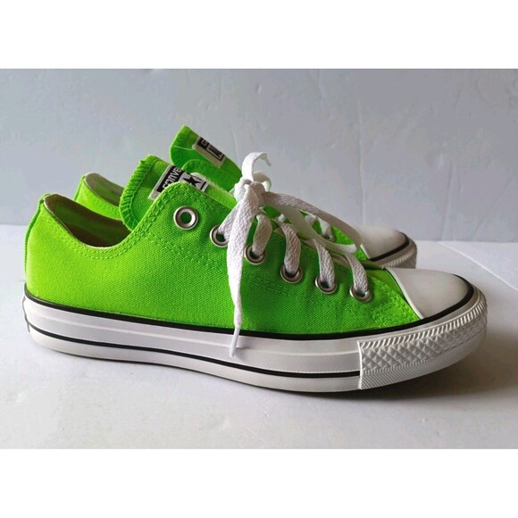 Converse Shoes - Converse All Star Shoes Women’s 7 Men's 5 Green Low Top